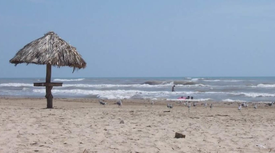 Así es la playa Bagdad en Tamaulipas