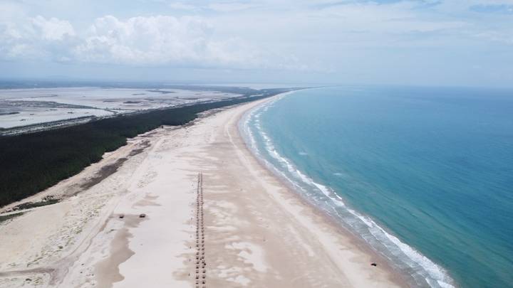 Visita la playa Tesoro en Tamaulipas 